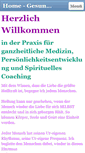 Mobile Screenshot of gesundheitspraxis-ploner.de